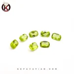 زبرجد تراش oval fancy faceted کد 56