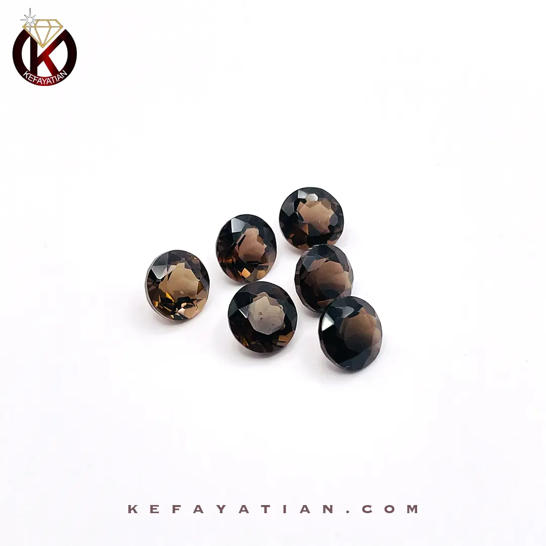 کوارتز تراش دایره faceted کد 31