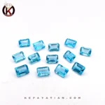توپاژ تراش Cushion کد 24 کیفیت AAA