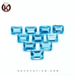 توپاژ تراش faceted Cushion کد 59